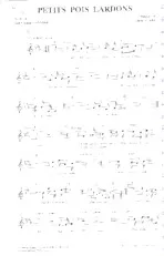 download the accordion score Petits pois lardons in PDF format