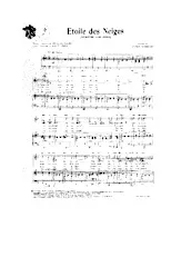 télécharger la partition d'accordéon Etoile des neiges (Forever and ever) au format PDF