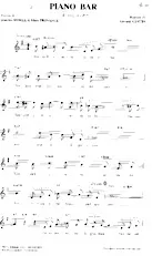 télécharger la partition d'accordéon Piano Bar (Chant : Boris Vian) (Blues Lent) au format PDF
