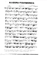 télécharger la partition d'accordéon Allegra fisarmonica (Polka) au format PDF