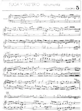 descargar la partitura para acordeón Fuga y misterio (Piano) en formato PDF