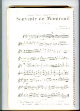télécharger la partition d'accordéon Souvenir de Montreuil (Valse Musette) au format PDF