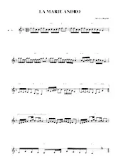 descargar la partitura para acordeón La Marie Andro en formato PDF