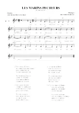 download the accordion score Les marins pêcheurs (Slow Rock) in PDF format