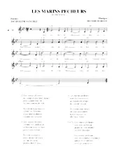 descargar la partitura para acordeón Les marins pêcheurs (Slow Rock) en formato PDF