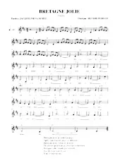 descargar la partitura para acordeón Bretagne jolie (Valse) en formato PDF