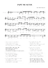 télécharger la partition d'accordéon Papy Musette (Fox Trot) au format PDF