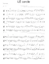 descargar la partitura para acordeón Le cercle en formato PDF