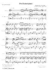 download the accordion score The Entertainer (Arrangement accordéon Jérémy Vannereau) in PDF format