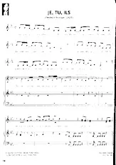 download the accordion score Je Tu Ils in PDF format