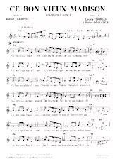 descargar la partitura para acordeón Ce bon vieux madison en formato PDF