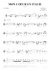 descargar la partitura para acordeón Mon cœur en Italie (Boléro) en formato PDF