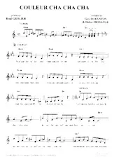 download the accordion score Couleur cha cha cha in PDF format
