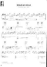 download the accordion score Sous le voile in PDF format