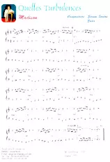download the accordion score Quelles turbulences (Madison) in PDF format