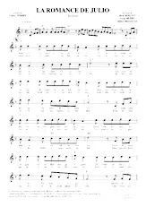 download the accordion score La romance de Julio (Boléro) in PDF format