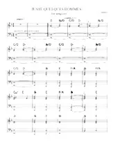 download the accordion score Juste quelques hommes (Relevé) in PDF format