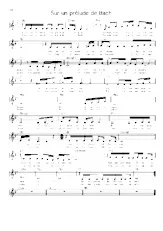 télécharger la partition d'accordéon Sur un prélude de Bach au format PDF