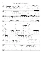 descargar la partitura para acordeón Sur un prélude de Bach en formato PDF