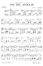 download the accordion score As de cœur (Valse) in PDF format