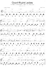 télécharger la partition d'accordéon Good Night Ladies (Bonne nuit Mesdames) (Gute Nacht meine Damen) (Fox Trot Chanté) au format PDF