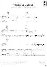 download the accordion score Tomber le masque in PDF format