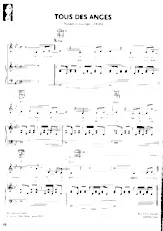scarica la spartito per fisarmonica Tous des anges in formato PDF