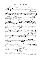 scarica la spartito per fisarmonica Caido Del Cielo (Tango) in formato PDF