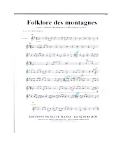 download the accordion score Folklore des Montagnes (Valse Bourrée) in PDF format