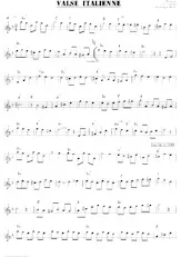 scarica la spartito per fisarmonica Valse Italienne in formato PDF