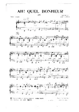 download the accordion score Ah Quel bonheur (Jerk) in PDF format
