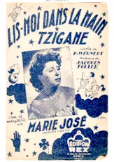 télécharger la partition d'accordéon Lis moi dans la main Tzigane (Chant : Marie José) (Tango Chanté) au format PDF