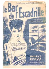 download the accordion score Le bar de l'escadrille (Valse Chantée) in PDF format