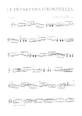 scarica la spartito per fisarmonica Le départ des hirondelles (Valse) in formato PDF