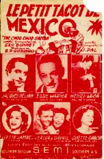 descargar la partitura para acordeón Le petit tacot de Mexico (The choo choo samba) en formato PDF