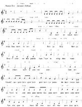 scarica la spartito per fisarmonica Banjo Boy (Chant : Jacques Hélian) (Transcription) in formato PDF