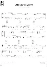 download the accordion score Une souris verte in PDF format