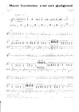 télécharger la partition d'accordéon Mon homme est un guignol (Chant : Colette Renard) au format PDF
