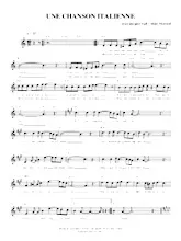 descargar la partitura para acordeón Une chanson Italienne en formato PDF