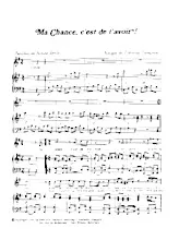 download the accordion score Ma chance c'est de t'avoir in PDF format