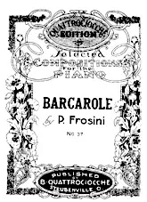 télécharger la partition d'accordéon Barcarole au format PDF