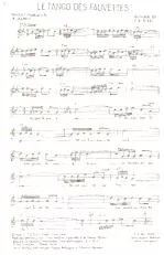 descargar la partitura para acordeón Le tango des Fauvettes en formato PDF