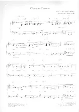 télécharger la partition d'accordéon Chanson d'amour (Arrangement : Carsten Gerlitz) au format PDF
