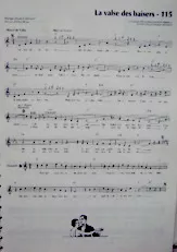 download the accordion score La valse des baisers (Chant : André Claveau) in PDF format