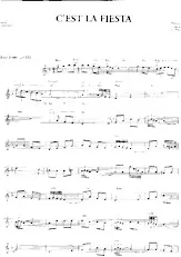 download the accordion score C'est la fiesta (Paso Doble) in PDF format