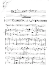 download the accordion score Music and show in PDF format