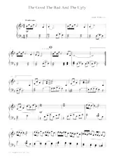 télécharger la partition d'accordéon The Good The Bad and The Ugly (Le bon la brute et le truand) (Piano) au format PDF
