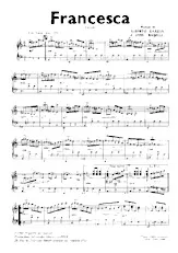 scarica la spartito per fisarmonica Francesca (Valse) in formato PDF