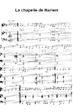 scarica la spartito per fisarmonica La chapelle de Harlem in formato PDF