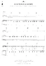 download the accordion score De retour à la source in PDF format